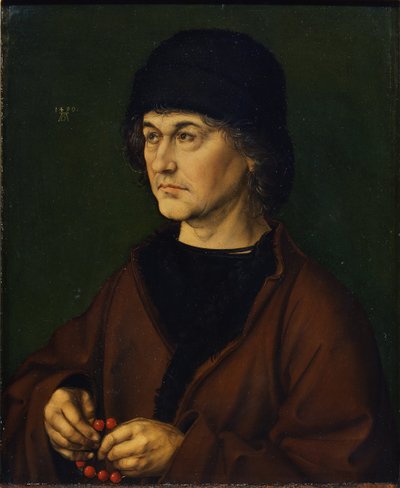 Porträt des Vaters des Künstlers, 1490 von Albrecht Dürer