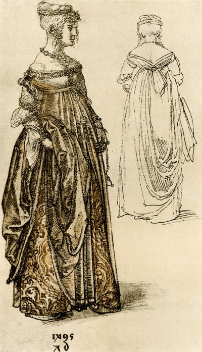 Vornehme venezianische Dame von Albrecht Dürer