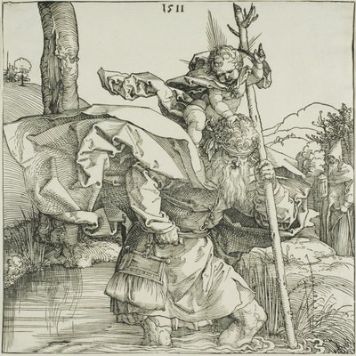 Heiliger Christophorus von Albrecht Dürer