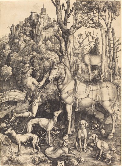 Heiliger Eustachius von Albrecht Dürer