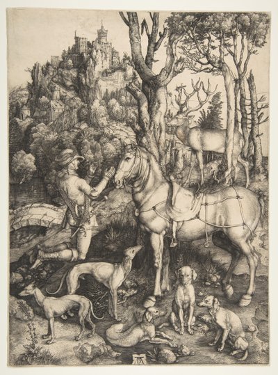 Heiliger Eustachius, ca. 1501 von Albrecht Dürer