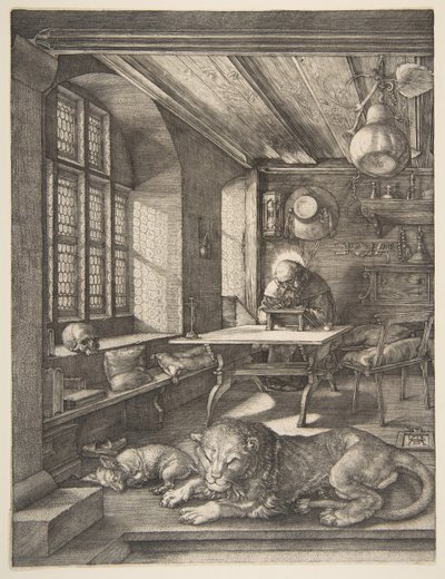Heiliger Hieronymus in seinem Studierzimmer, 1514 von Albrecht Dürer