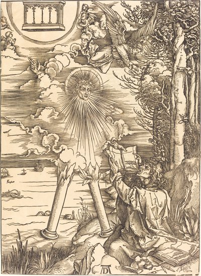 Der heilige Johannes verschlingt das Buch von Albrecht Dürer