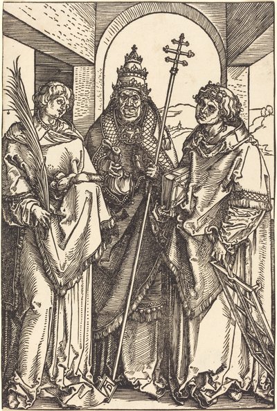 Heilige Stephanus, Sixtus und Laurentius von Albrecht Dürer