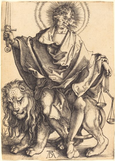 Sol Iustitiae ("Sonne der Gerechtigkeit") von Albrecht Dürer