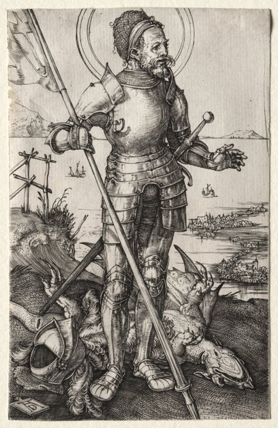 St. Georg zu Fuß von Albrecht Dürer