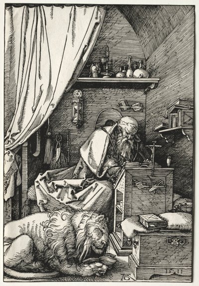 St. Hieronymus in seiner Zelle, 1511 von Albrecht Dürer