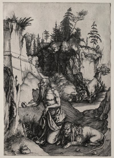 St. Hieronymus in der Buße, ca. 1497 von Albrecht Dürer