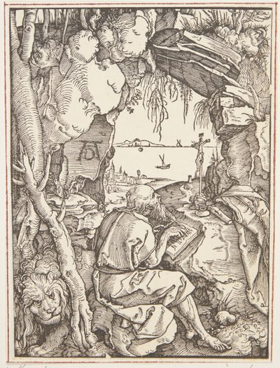 St. Hieronymus in der Höhle von Albrecht Dürer