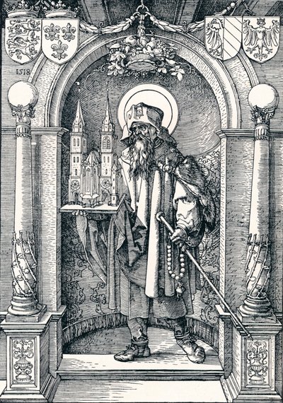 St. Sebaldus in der Nische, 1518 1906 von Albrecht Dürer