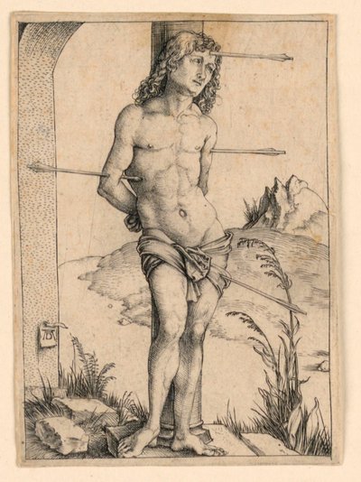 Der hl. Sebastian an der Säule von Albrecht Dürer