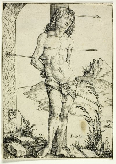 St. Sebastian an der Säule von Albrecht Dürer