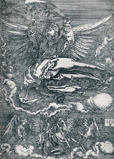 Sudarium von einem Engel gezeigt, 1516 von Albrecht Dürer