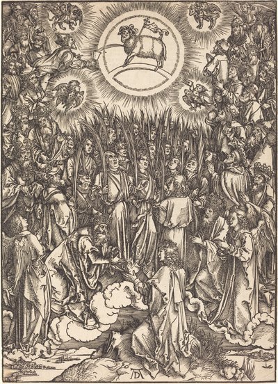 Die Anbetung des Lammes von Albrecht Dürer
