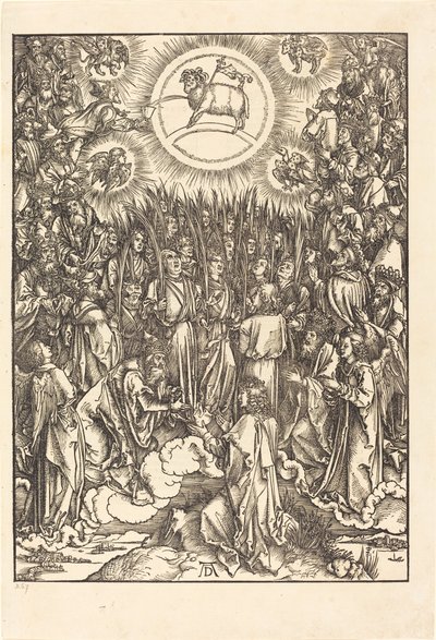 Die Anbetung des Lammes von Albrecht Dürer