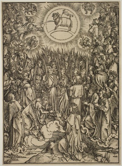 Die Anbetung des Lammes von Albrecht Dürer