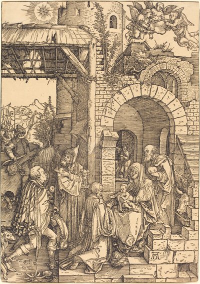 Die Anbetung der Könige von Albrecht Dürer