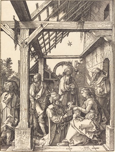 Die Anbetung der Könige von Albrecht Dürer