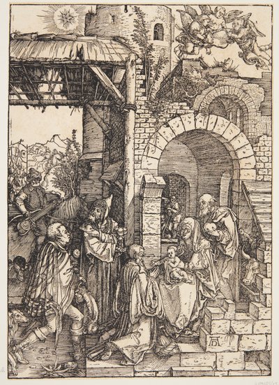 Die Anbetung der Könige von Albrecht Dürer
