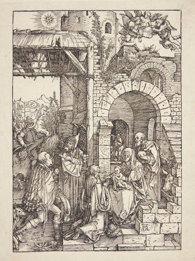 Die Anbetung der Könige von Albrecht Dürer