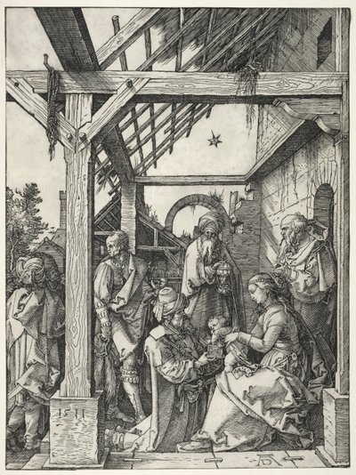 Die Anbetung der Könige von Albrecht Dürer