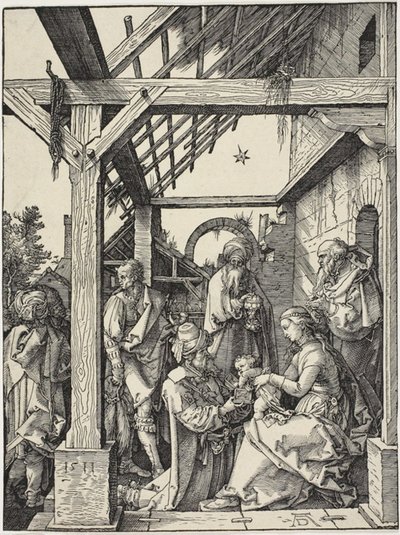 Die Anbetung der Könige von Albrecht Dürer