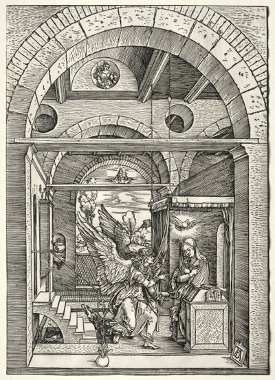 Die Verkündigung, ca. 1503-1505 von Albrecht Dürer