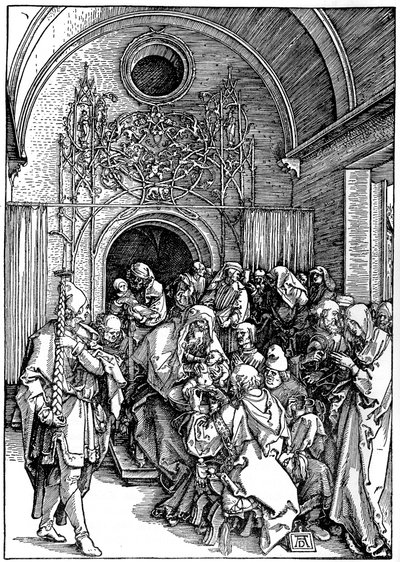 Die Beschneidung, 1502-1505, 1936 von Albrecht Dürer