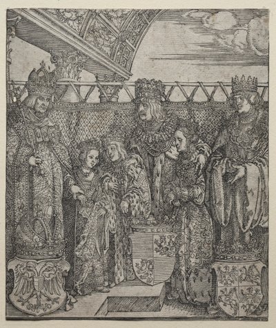 Der Kongress der Fürsten in Wien von Albrecht Dürer