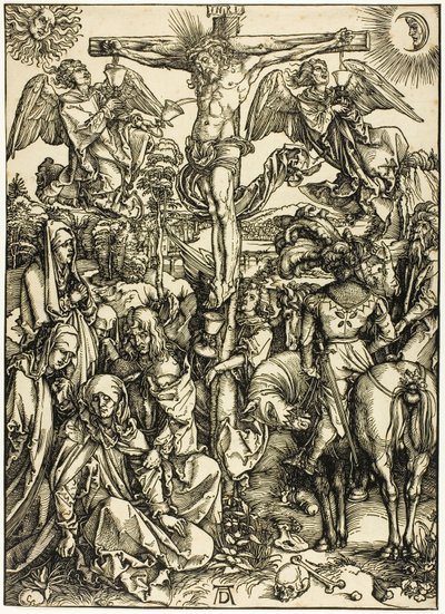 Die Kreuzigung, aus Die Große Passion von Albrecht Dürer