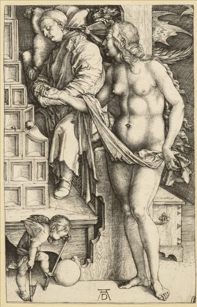 Der Traum des Arztes, 1497-98 von Albrecht Dürer