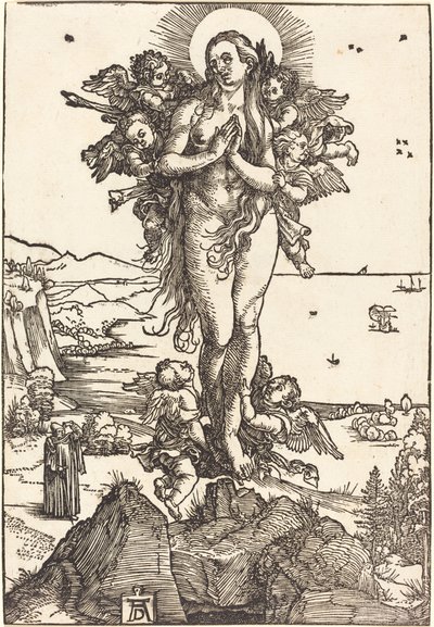 Die Erhebung der heiligen Maria Magdalena von Albrecht Dürer