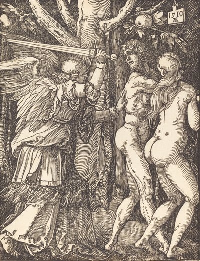 Die Vertreibung aus dem Paradies, 1510 von Albrecht Dürer