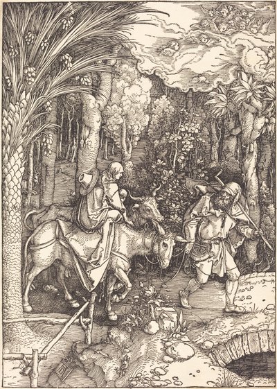 Die Flucht nach Ägypten von Albrecht Dürer