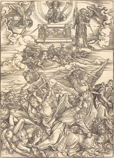 Die vier rächenden Engel von Albrecht Dürer