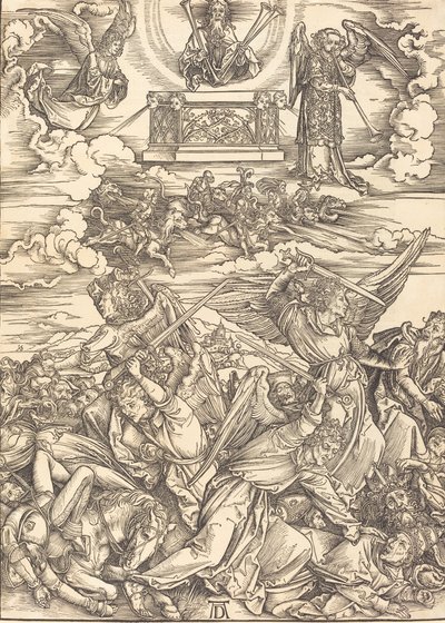 Die vier rächenden Engel von Albrecht Dürer