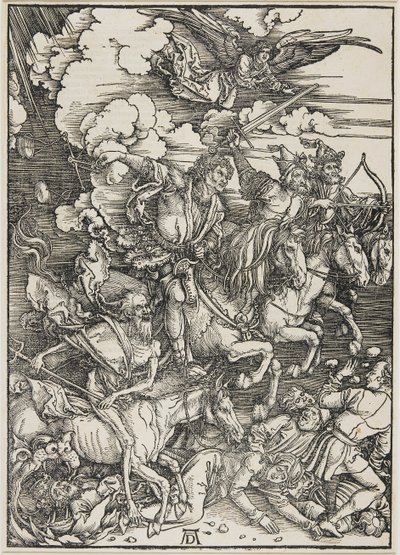 Die vier Reiter, 1496-1498 von Albrecht Dürer