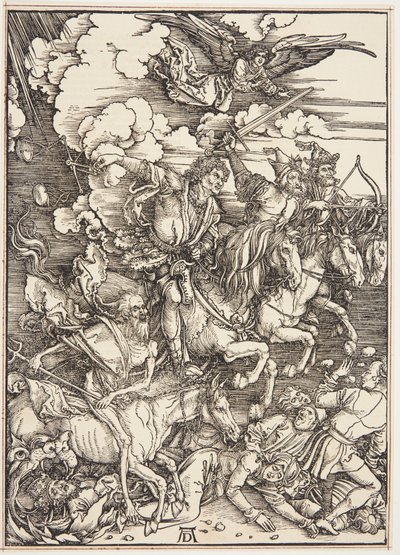 Die vier apokalyptischen Reiter von Albrecht Dürer