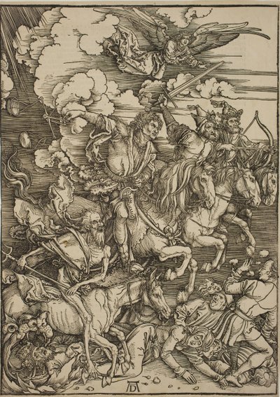 Die vier Reiter der Apokalypse von Albrecht Dürer