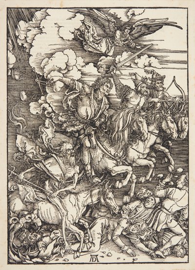 Die vier Reiter der Apokalypse von Albrecht Dürer