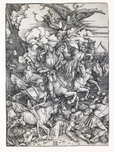 Die vier Reiter der Apokalypse von Albrecht Dürer