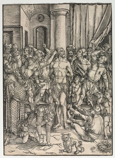 Die Große Passion: Die Geißelung von Albrecht Dürer