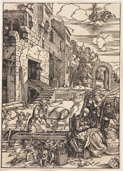 Die Heilige Familie in Ägypten von Albrecht Dürer