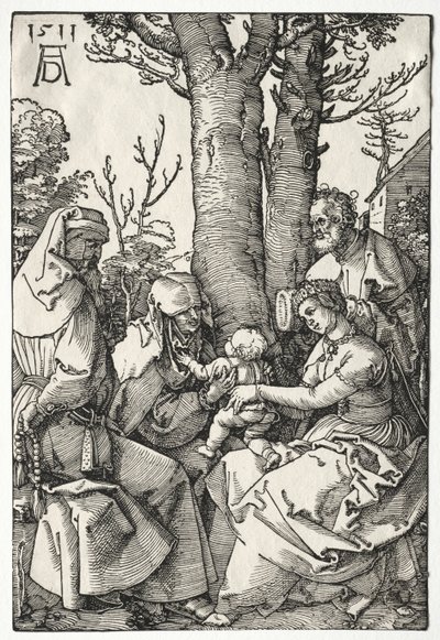 Die Heilige Familie mit Joachim und Anna von Albrecht Dürer