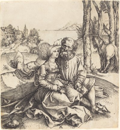 Das ungleiche Paar von Albrecht Dürer