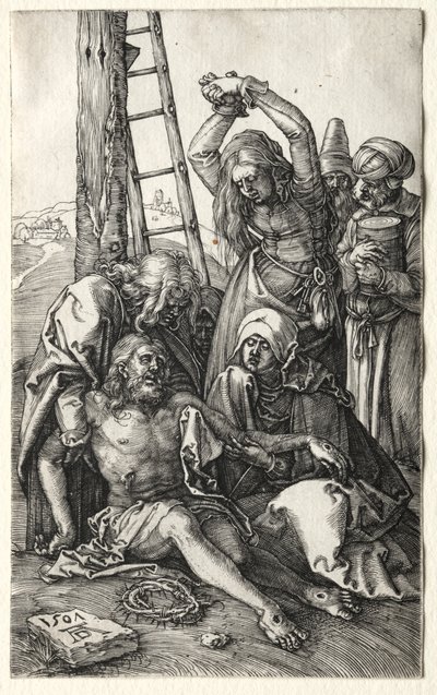 Die Beweinung (1504) von Albrecht Dürer