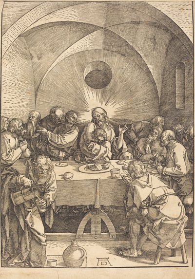 Das letzte Abendmahl von Albrecht Dürer