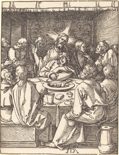 Das letzte Abendmahl von Albrecht Dürer