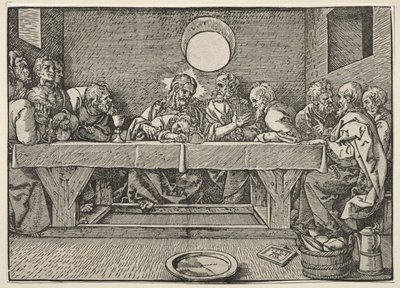 Das letzte Abendmahl von Albrecht Dürer