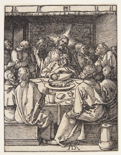 Das letzte Abendmahl von Albrecht Dürer